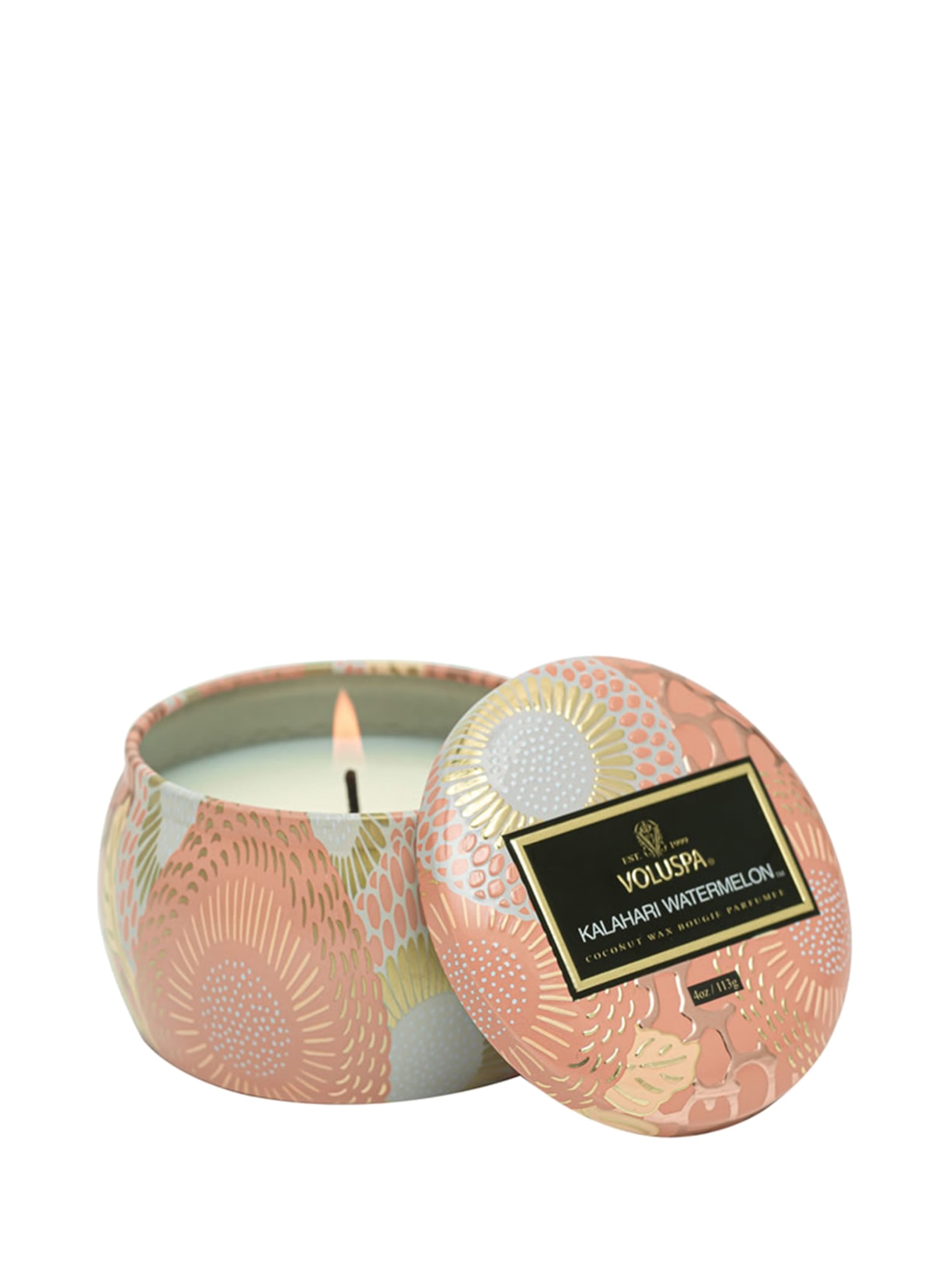 Mini Vela Lata 25h Kalahari Watermelon - Rosa