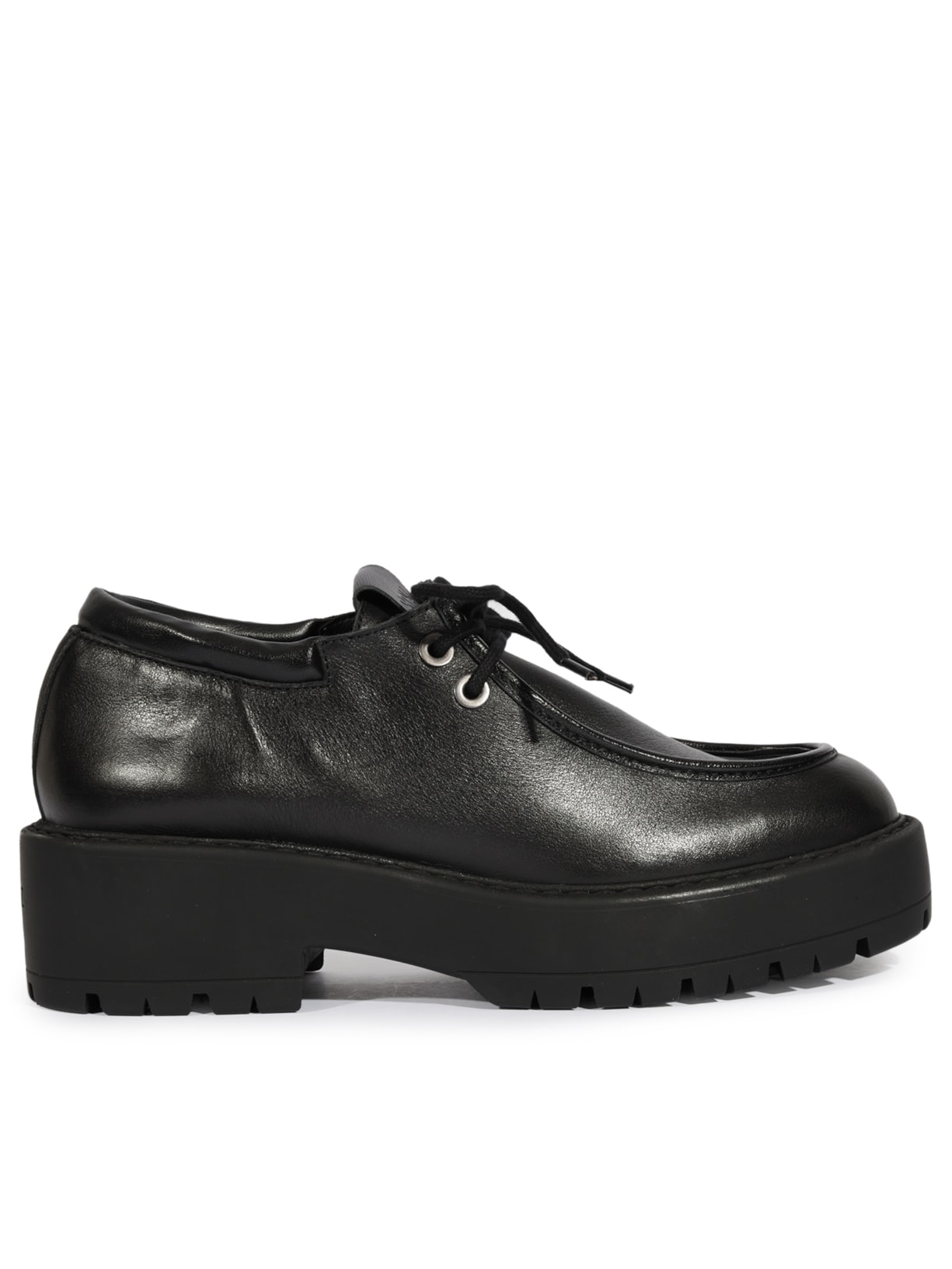 Mocassim Andrea Couro - Preto