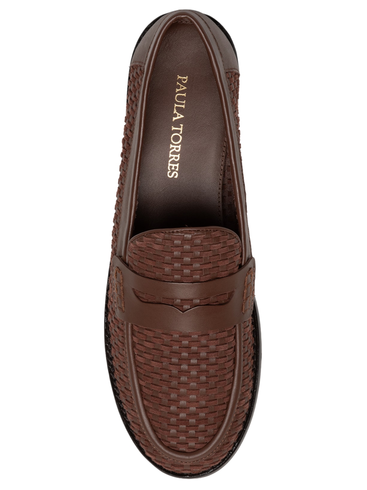Mocassim Feminino Alicia Marrom Paula Torres