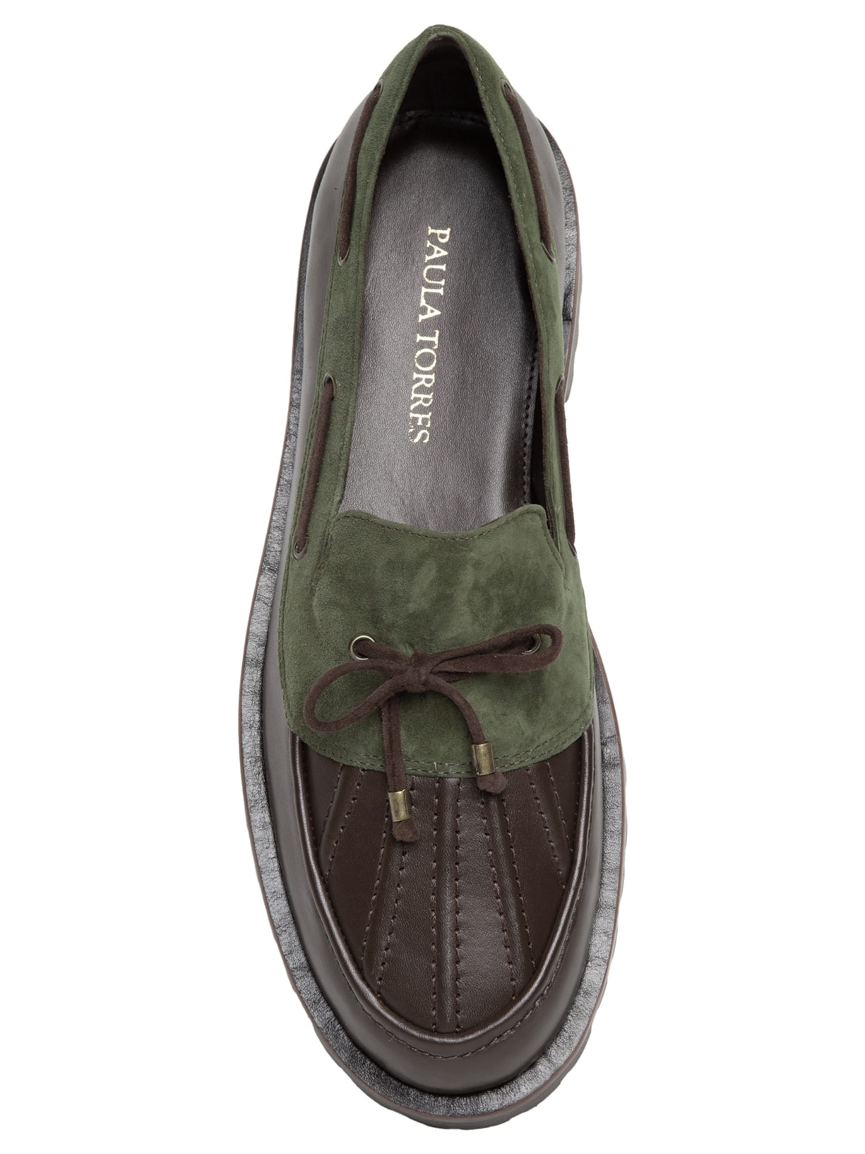Mocassim Feminino Bonie Verde Paula Torres