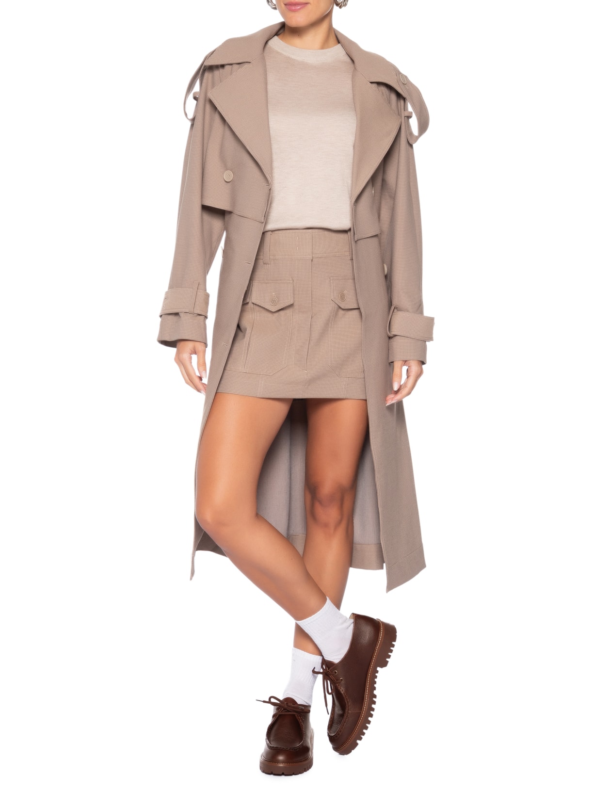 Mocassim Feminino Bulldog Marrom Luiza Barcelos