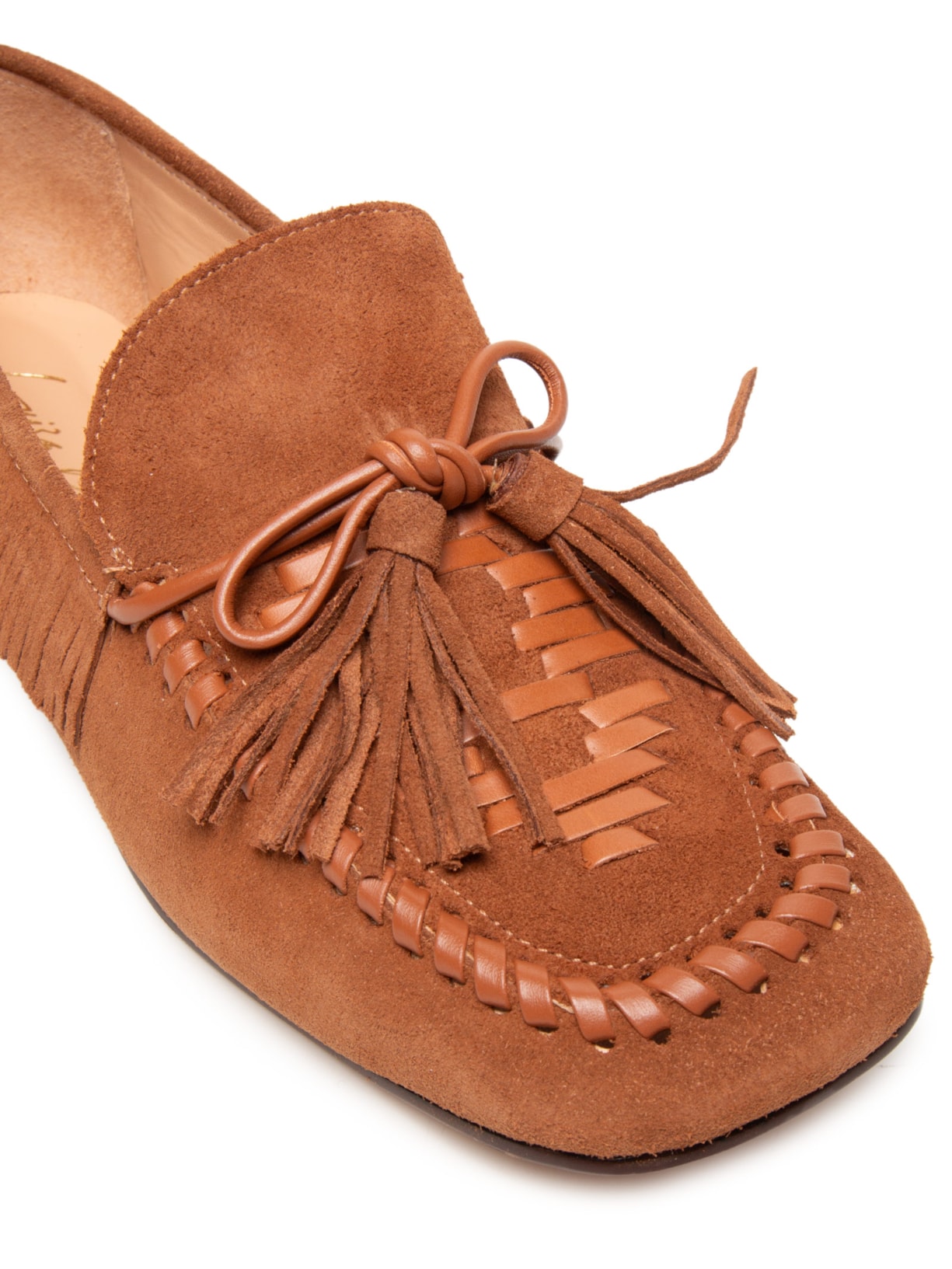 Mocassim Feminino Camurça Marrom Luiza Barcelos