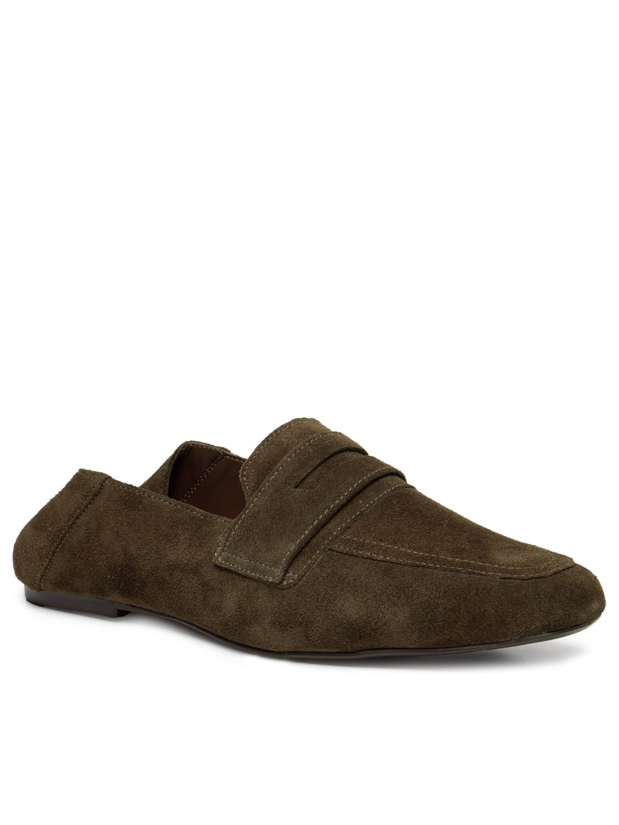 Mocassim Feminino de Camurça 2 Em 1 Marrom Basiq