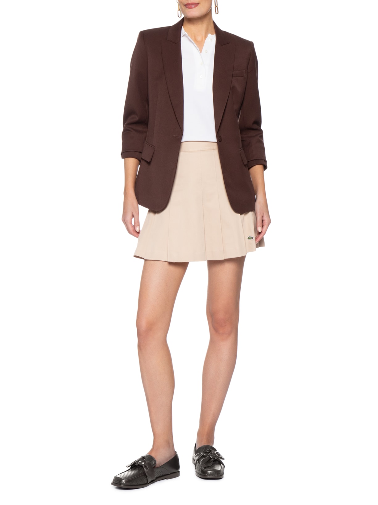 Mocassim Feminino  Edessa Marrom Vicenza