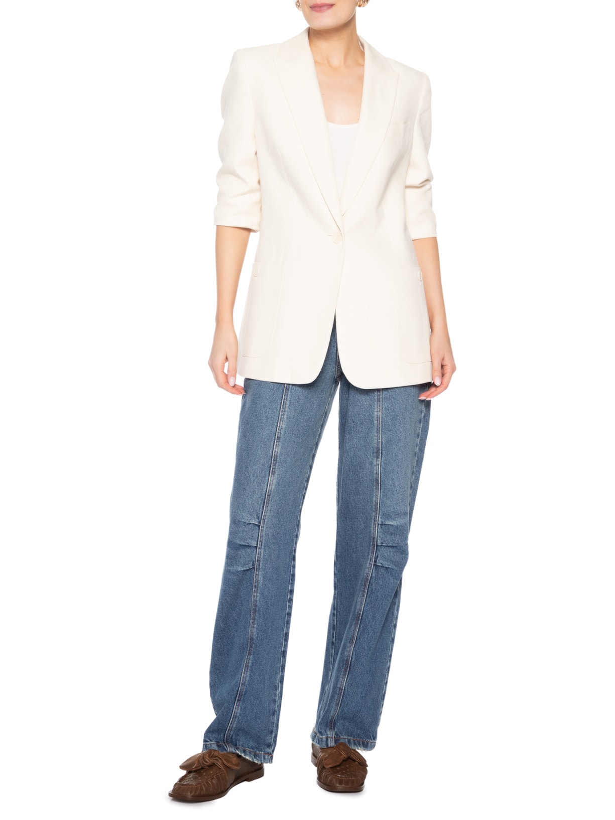 Mocassim Feminino Hazy Leather Marrom Vicenza
