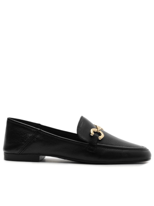 Mocassim Feminino Luma - Preto