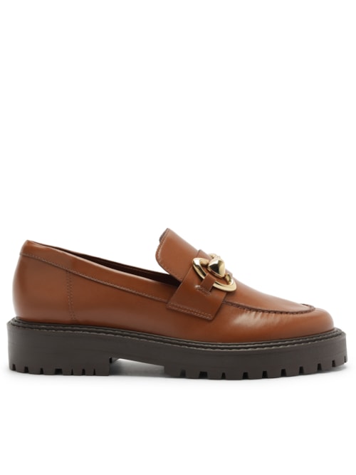 Mocassim Feminino Nappa Valencia - Marrom