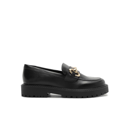 Mocassim Feminino Nappa Valencia - Preto