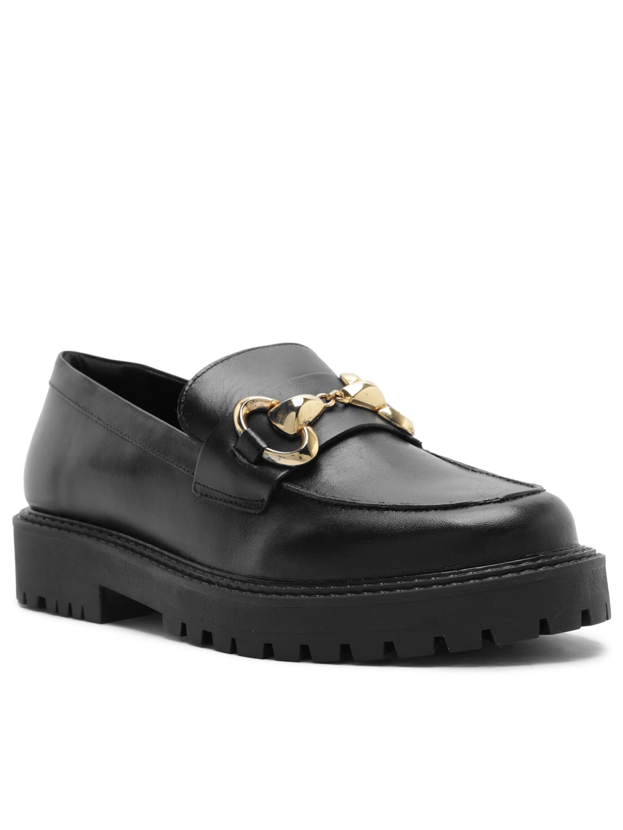 Mocassim Feminino Nappa Valencia Preto Arezzo