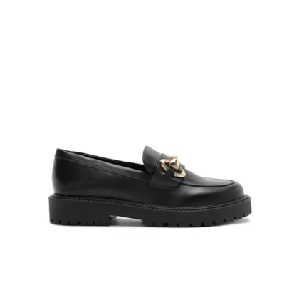 Mocassim Feminino Nappa Valencia - Preto