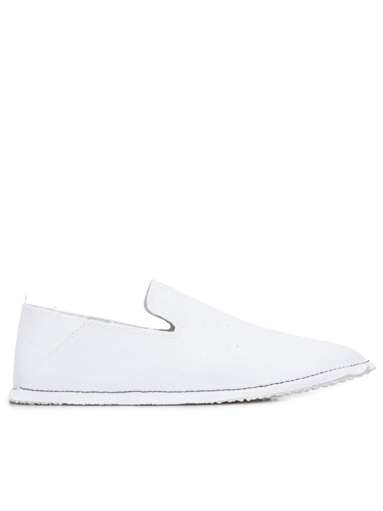 Mocassim Feminino Soft Lona Stone - Branco