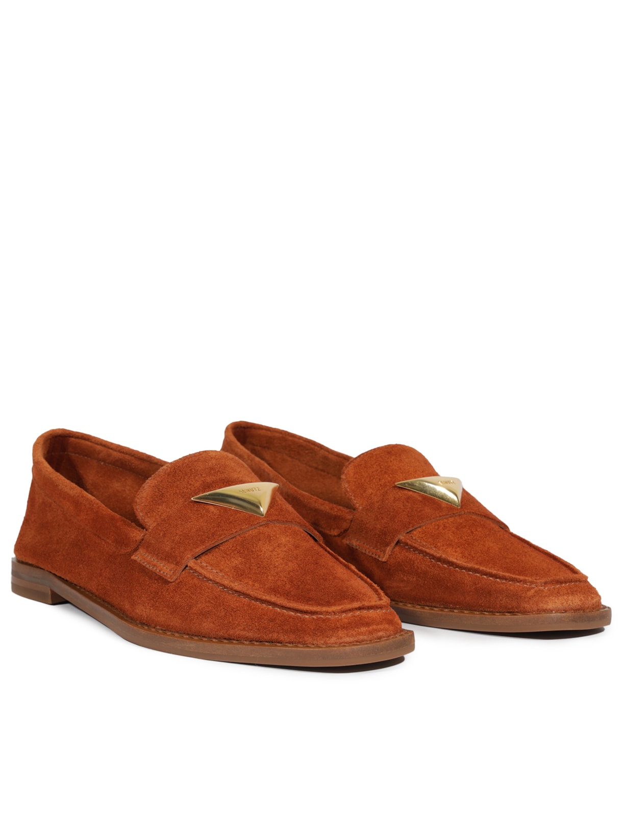 Mocassim Feminino Suede Marrom Schutz