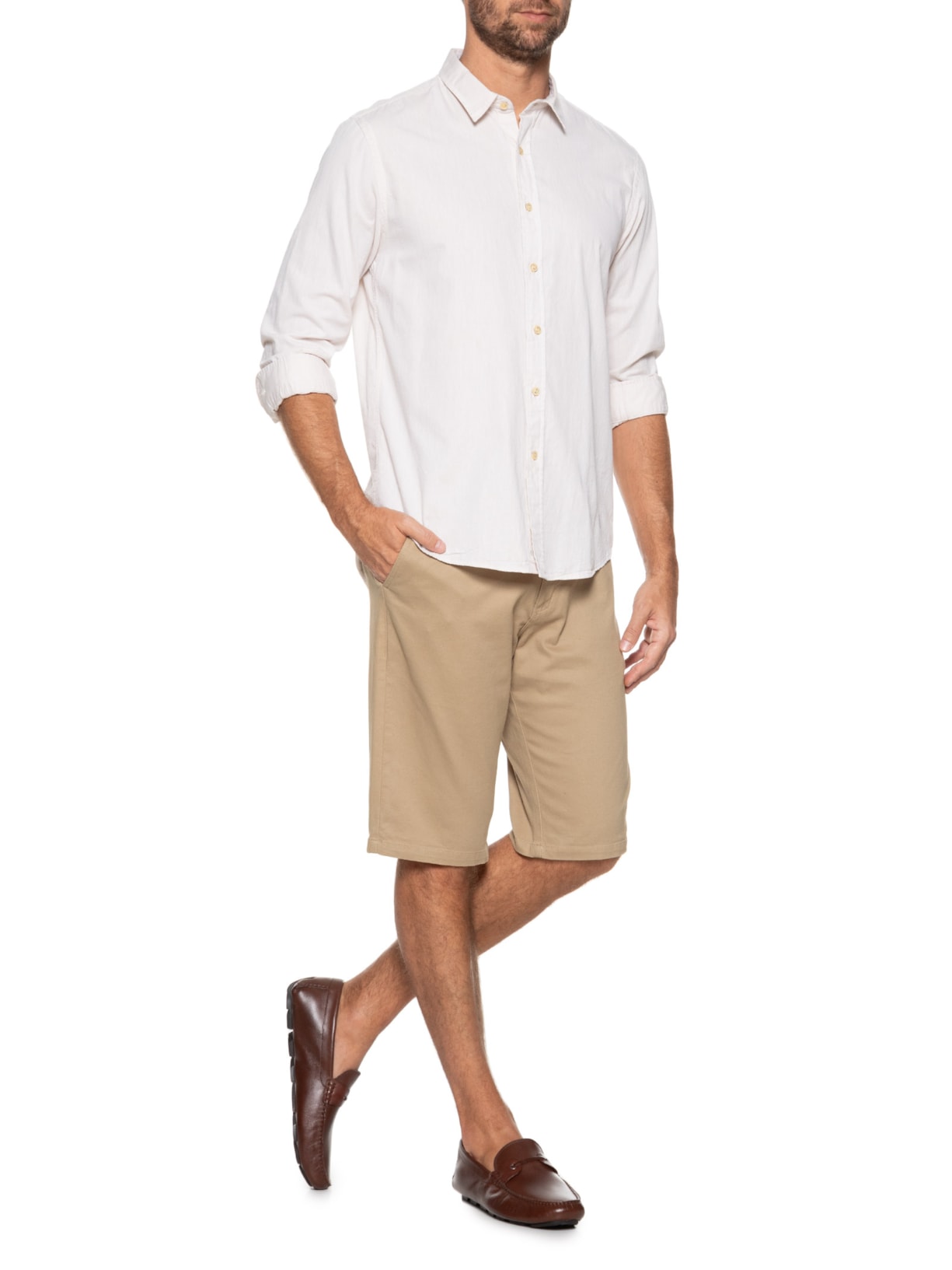 Mocassim Masculino Casual Gravata Marrom '2 Essential