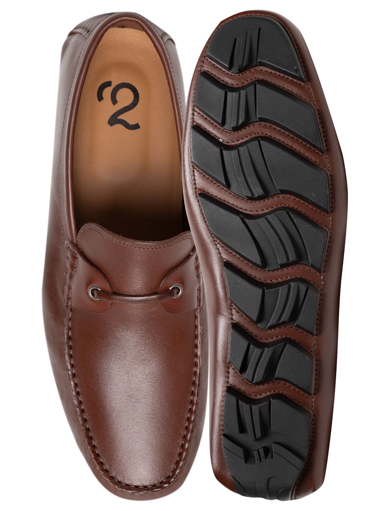 Mocassim Masculino Casual Gravata Marrom '2 Essential