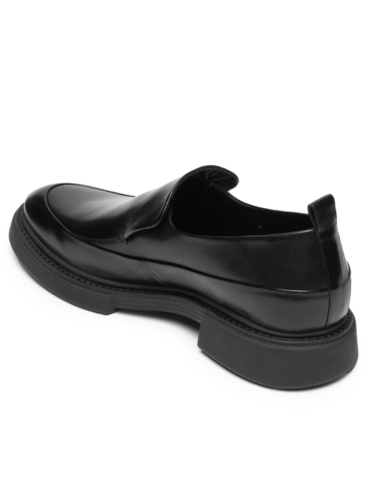 Mocassim Masculino com Recortes Preto Ricardo Almeida
