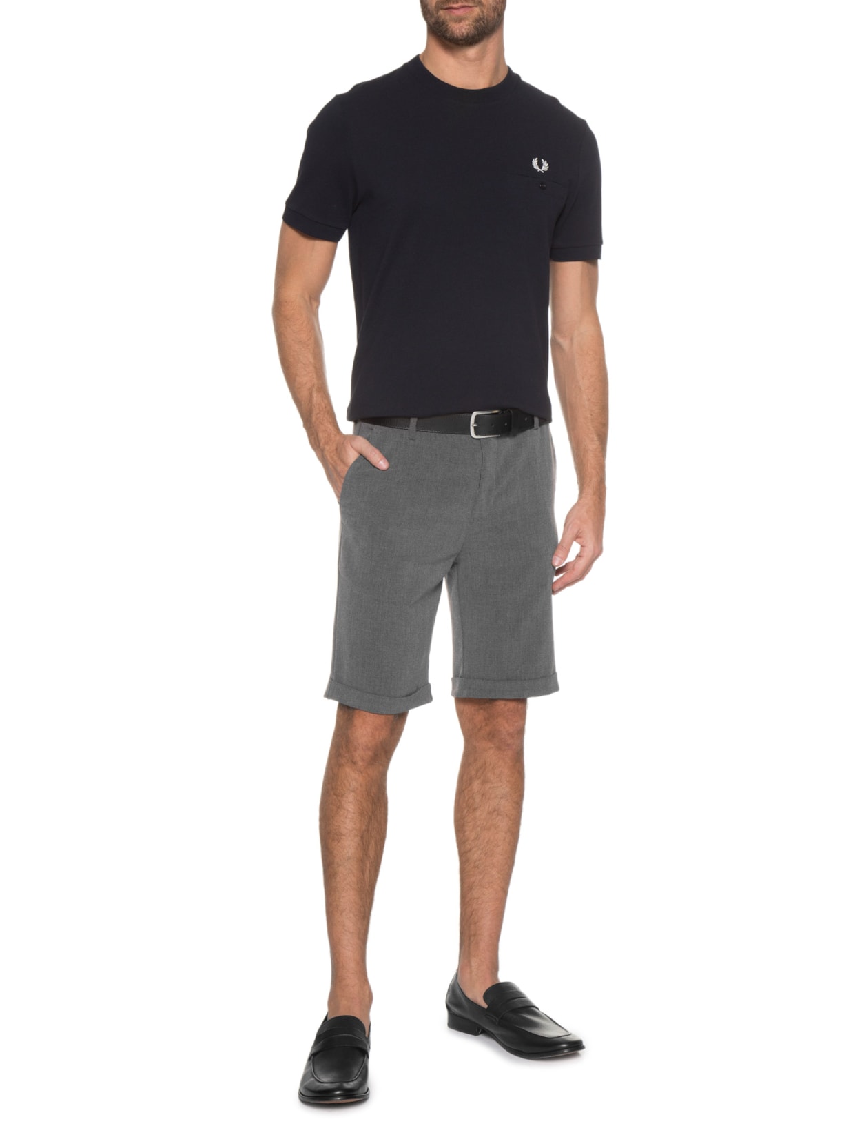 Mocassim Masculino Comfy Couro Floater Preto  Ricardo Almeida