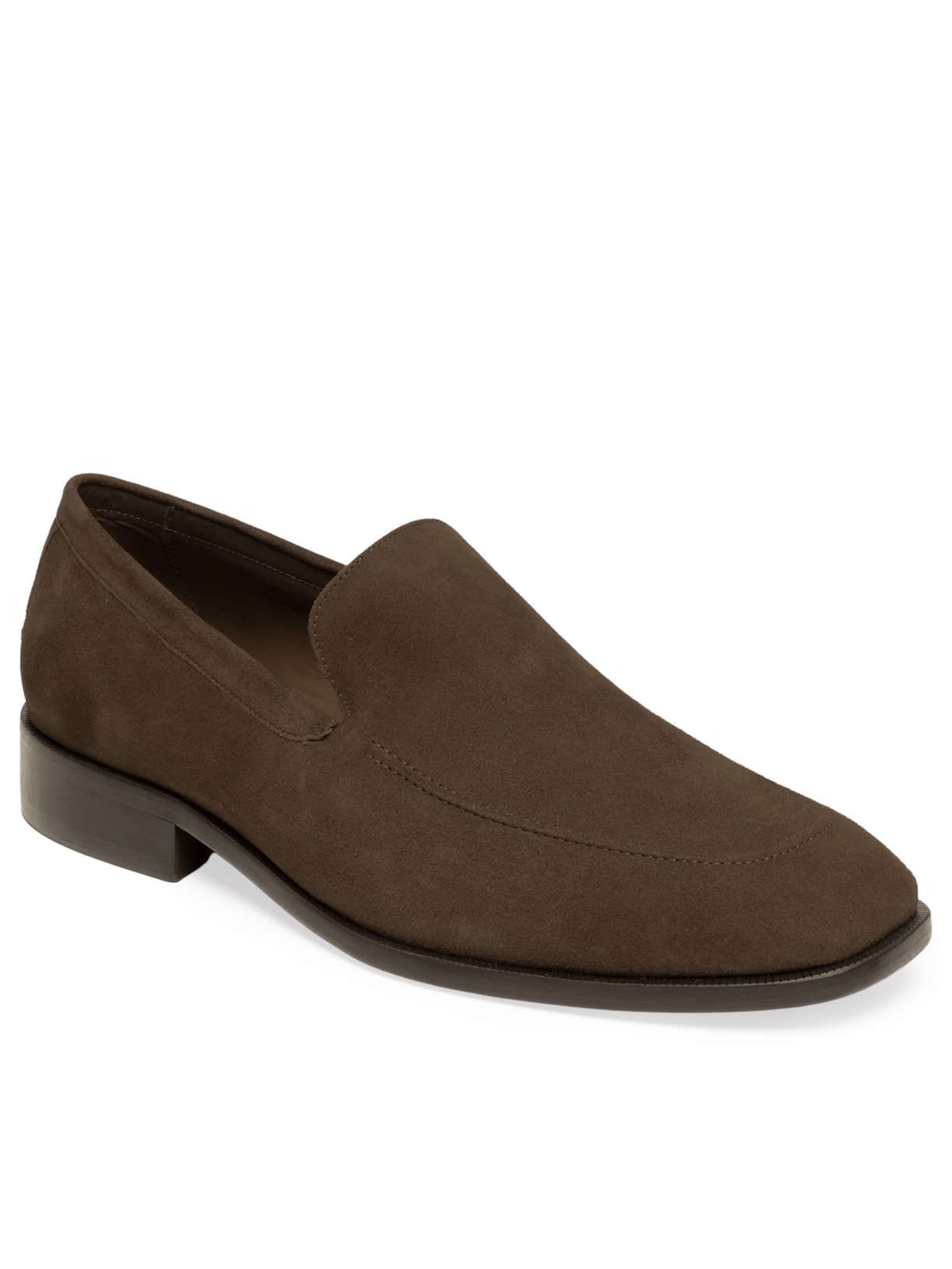 Mocassim Masculino Costura Quadrado Camurça Marrom Ricardo Almeida