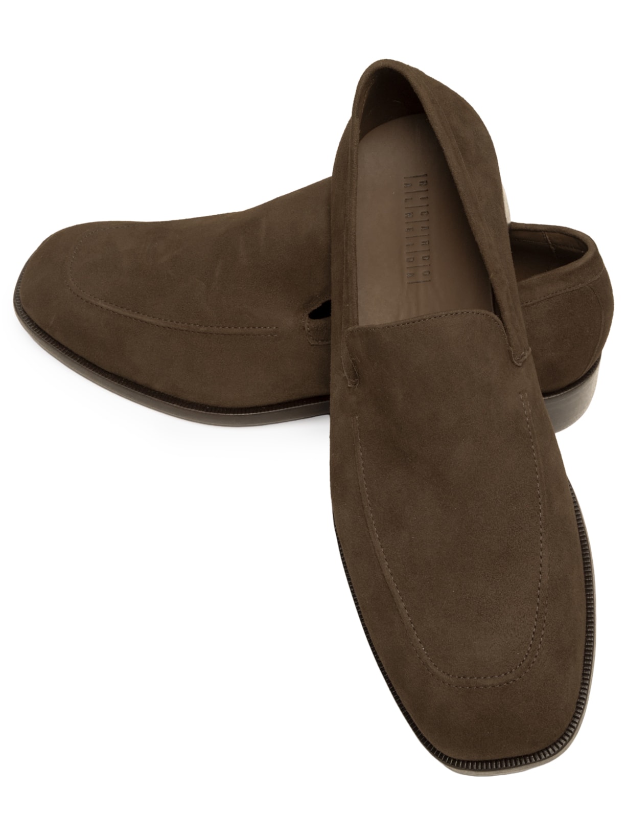 Mocassim Masculino Costura Quadrado Camurça Marrom Ricardo Almeida