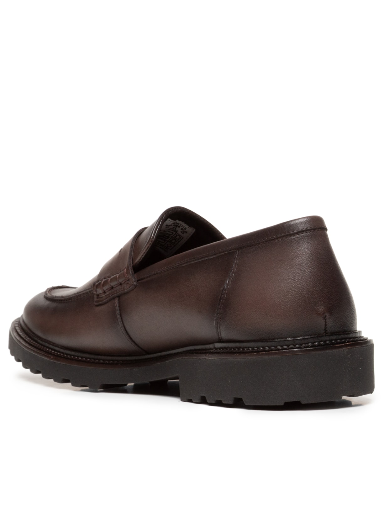 Mocassim Masculino Tratorado Em Couro Marrom Sergio K