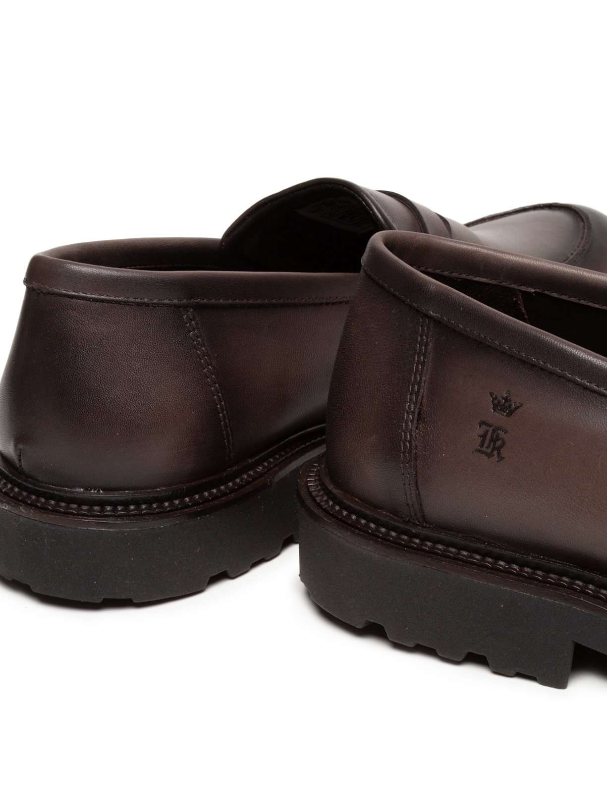 Mocassim Masculino Tratorado Em Couro Marrom Sergio K