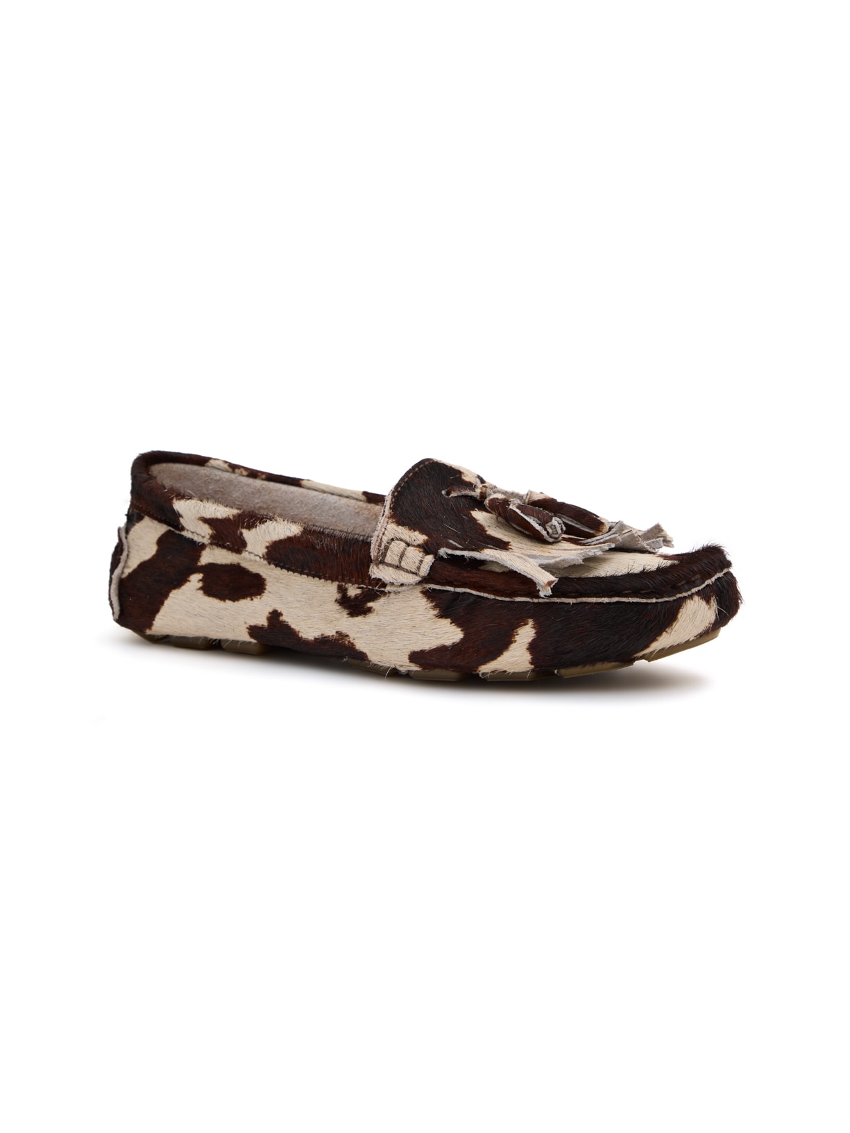 Mocassim Stella Tassel Cow Prit Pura