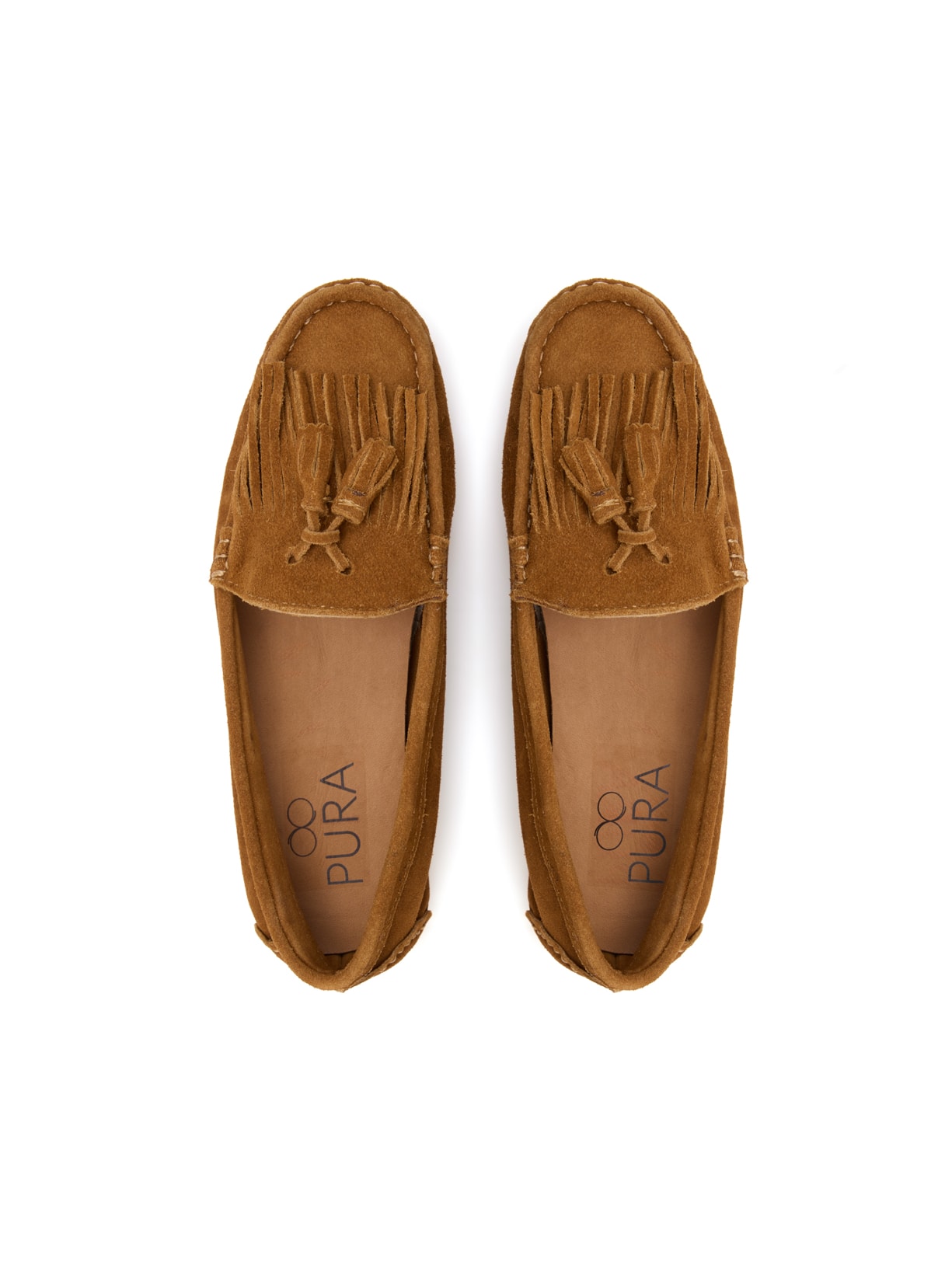 Mocassim Stella Tassel Toffee Pura