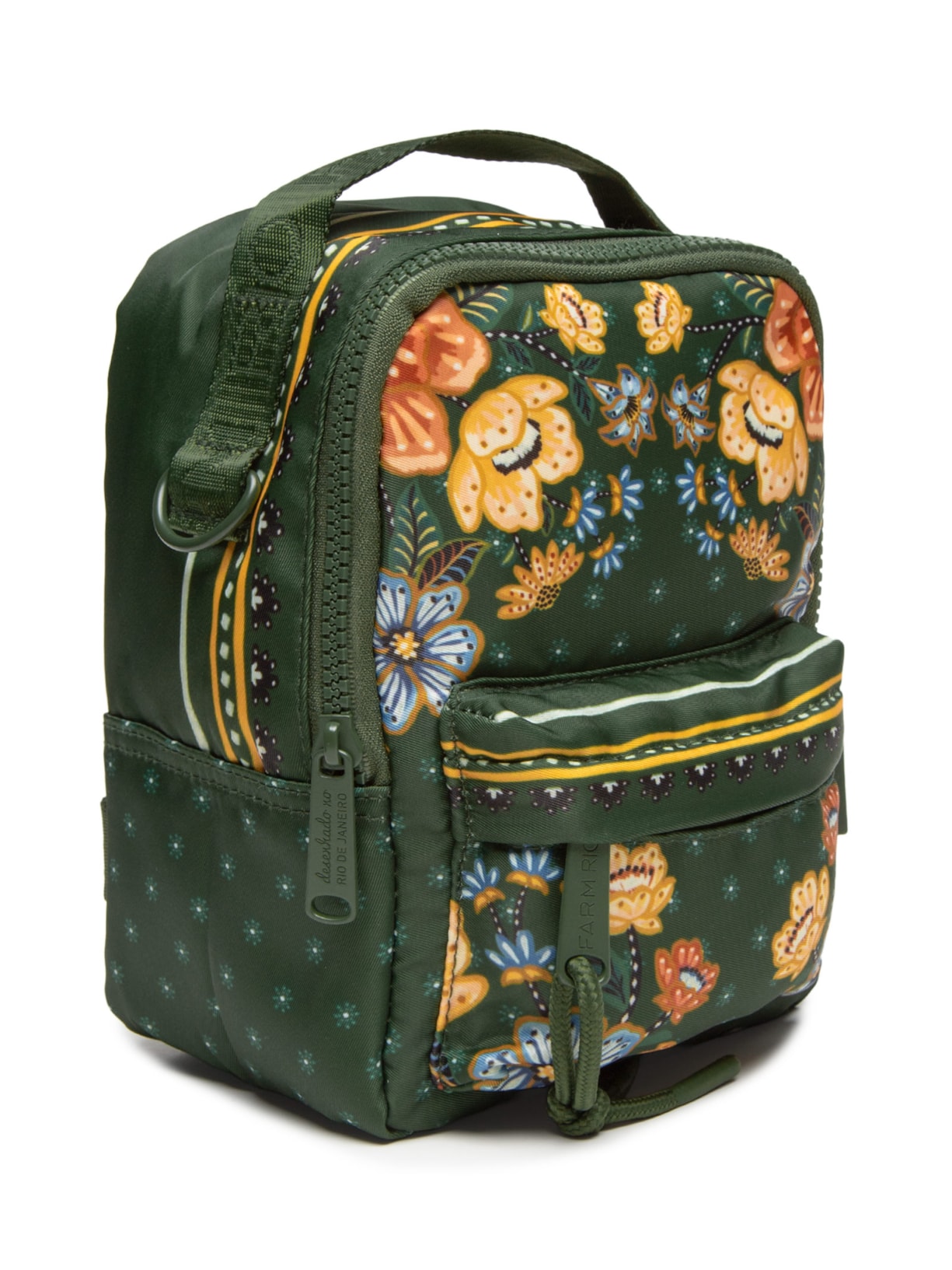 Mochila Borogodó Doce Onça Verde Farm Etc