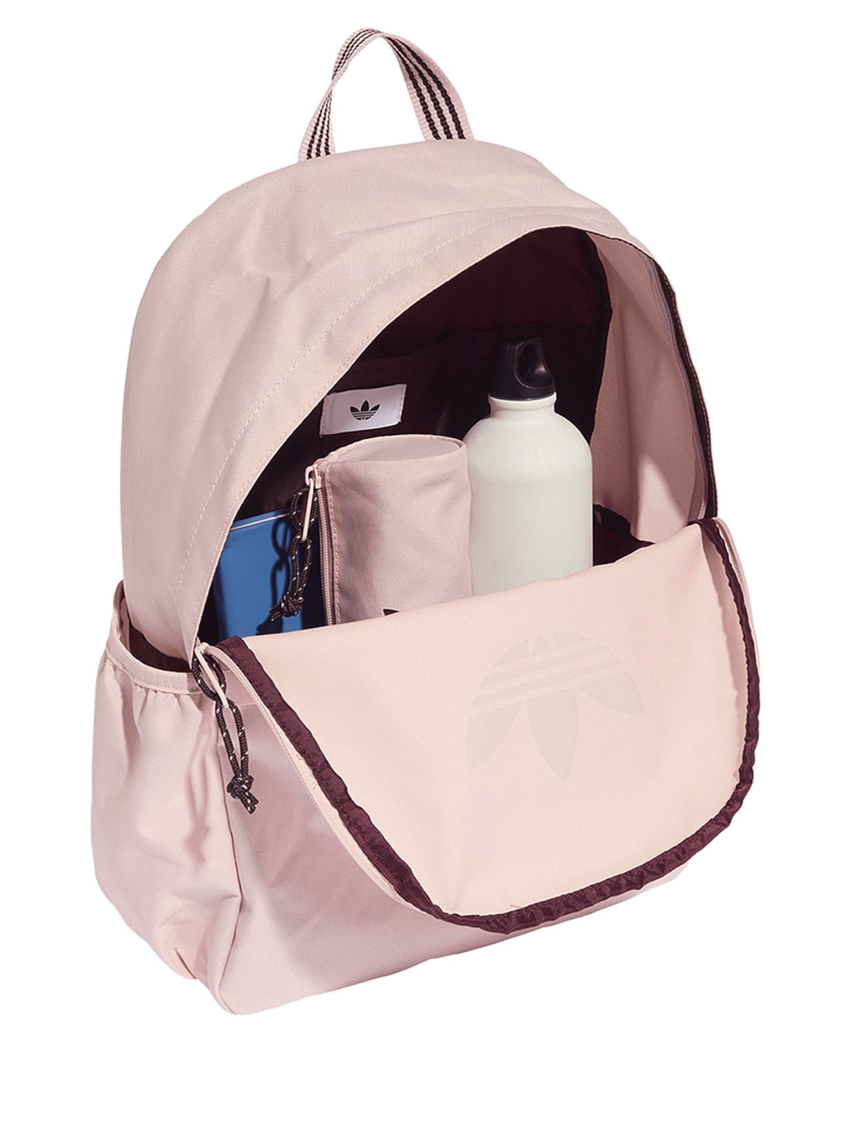 Mochila Feminina Adicolor Com Estojo Rosa Adidas Originals