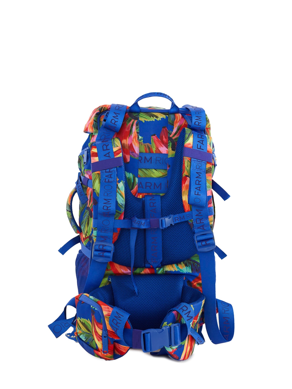 Mochila Feminina Banana Mix Azul Farm Etc