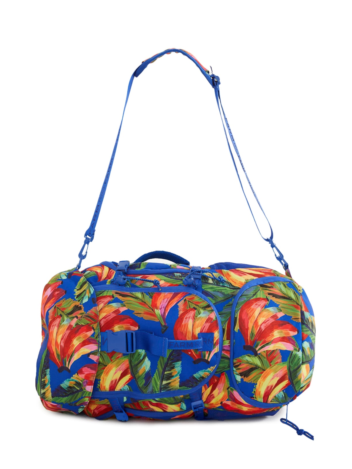 Mochila Feminina Banana Mix Azul Farm Etc