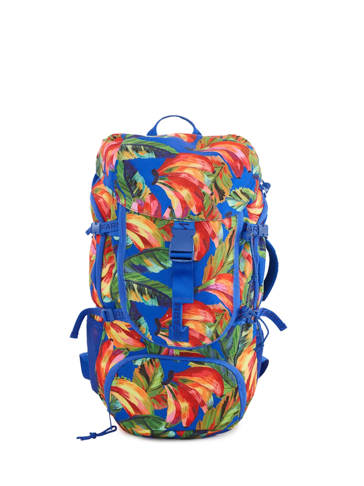 Mochila Feminina Banana Mix Azul Farm Etc