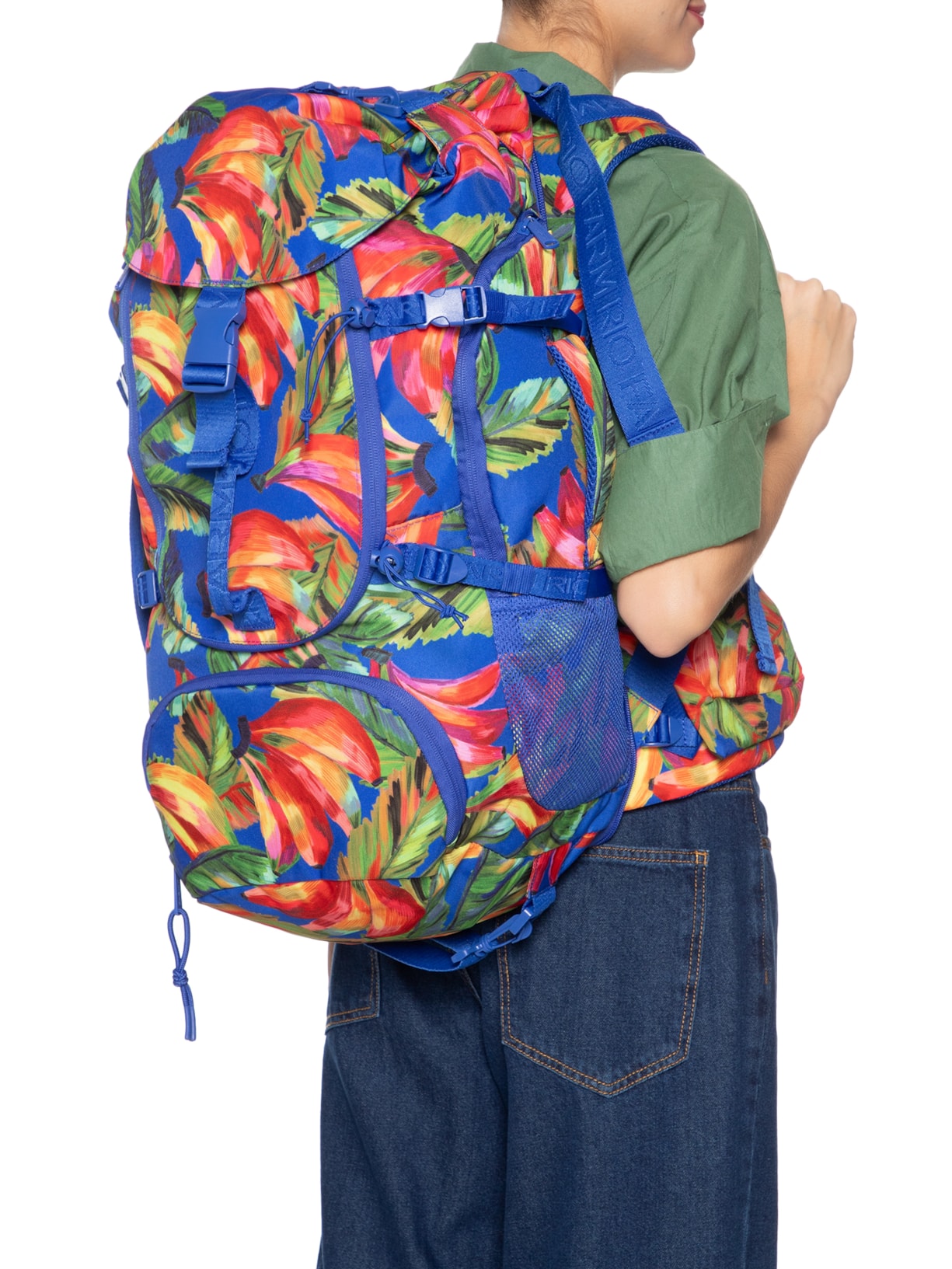 Mochila Feminina Banana Mix Azul Farm Etc