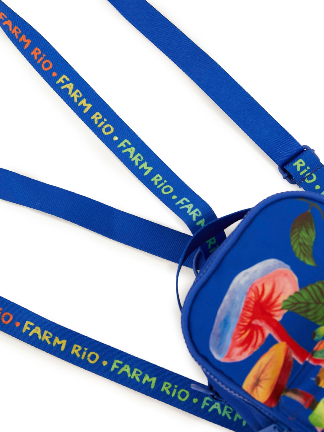 Mochila Feminina Borogodó Arco-Irís Da Terra Azul Farm Etc