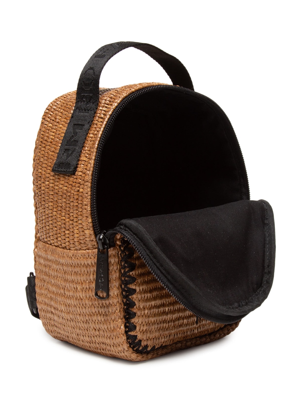 Mochila Feminina Borogodó Artesanal Bege Farm Etc