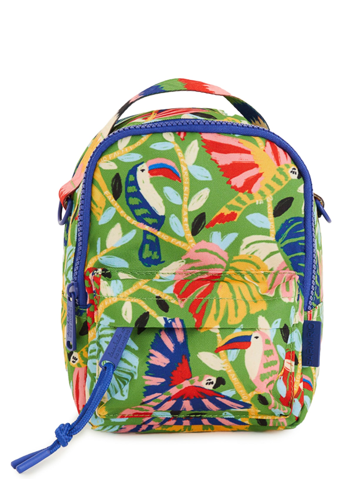 Mochila Feminina Borogodó Bosque Dos Pássaros - Verde