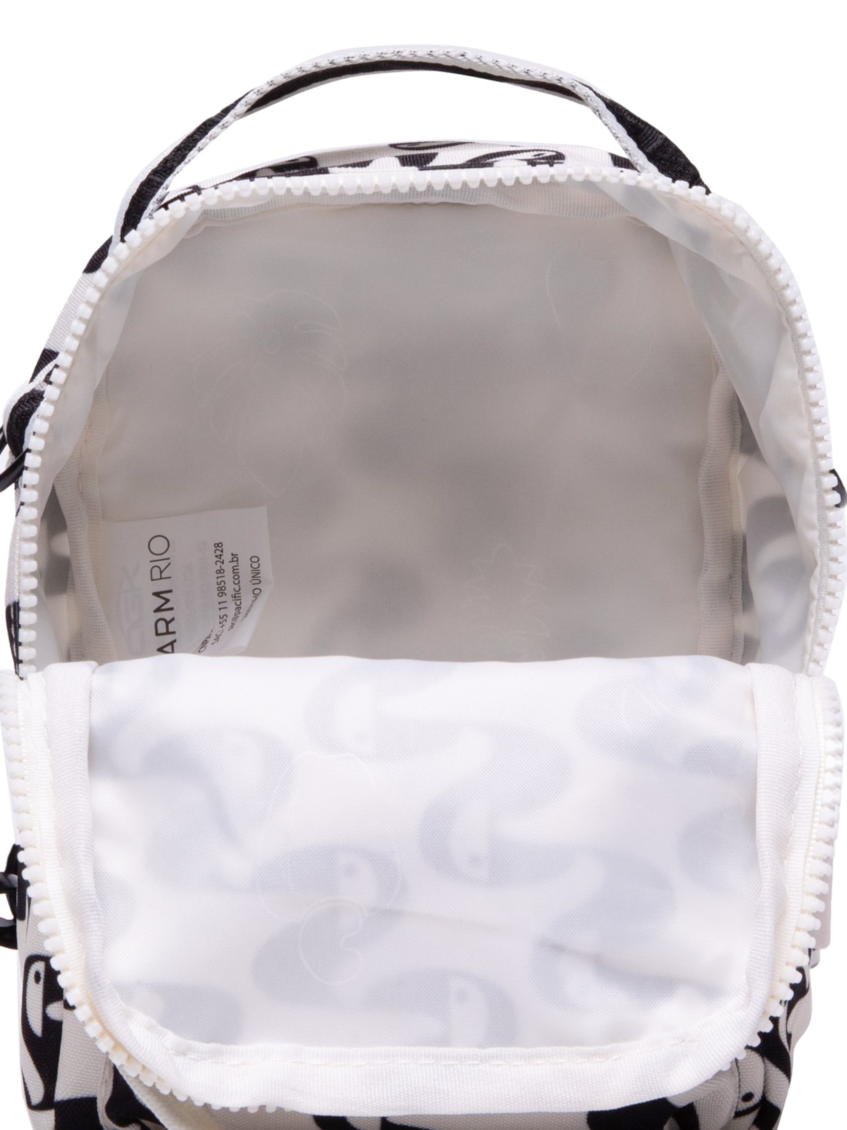 Mochila Feminina Borogodó Copatucano Branco Farm Etc
