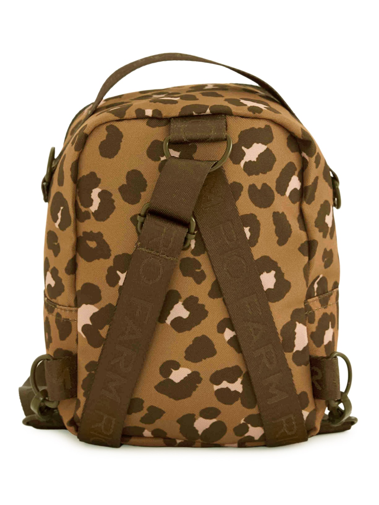 Mochila Feminina Borogodó Onça Bandana Caramelo Animal Print Farm Etc