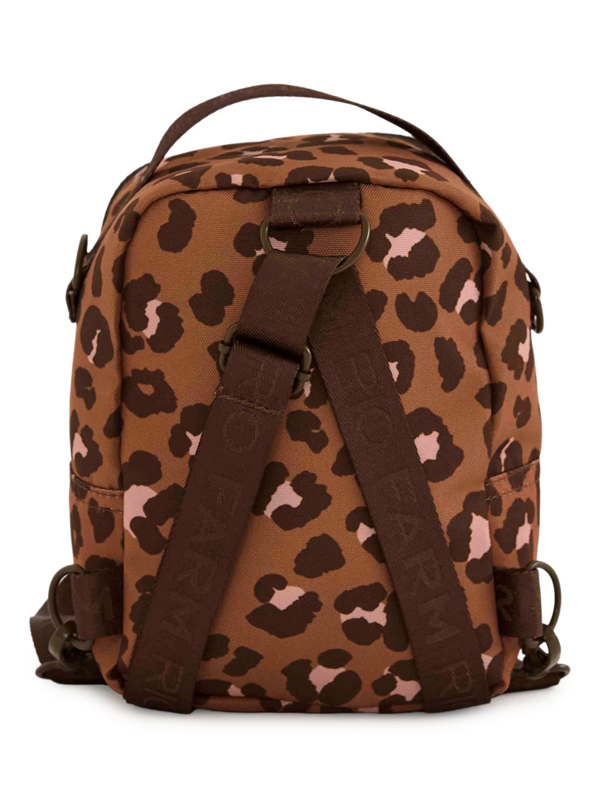 Mochila Feminina Borogodó Onça Bandana Caramelo Animal Print Farm Etc