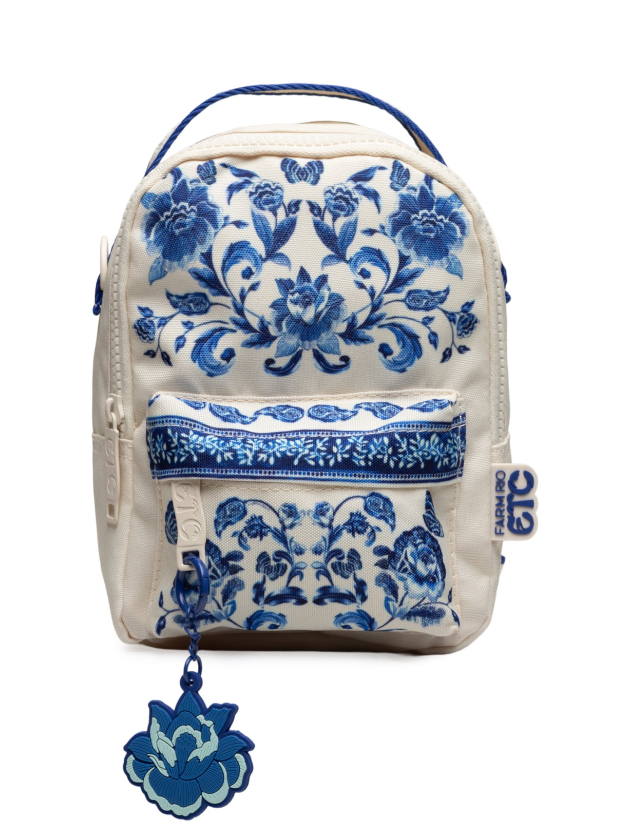 Mochila Feminina Borogodó Porcelanão – Branco Farm Etc