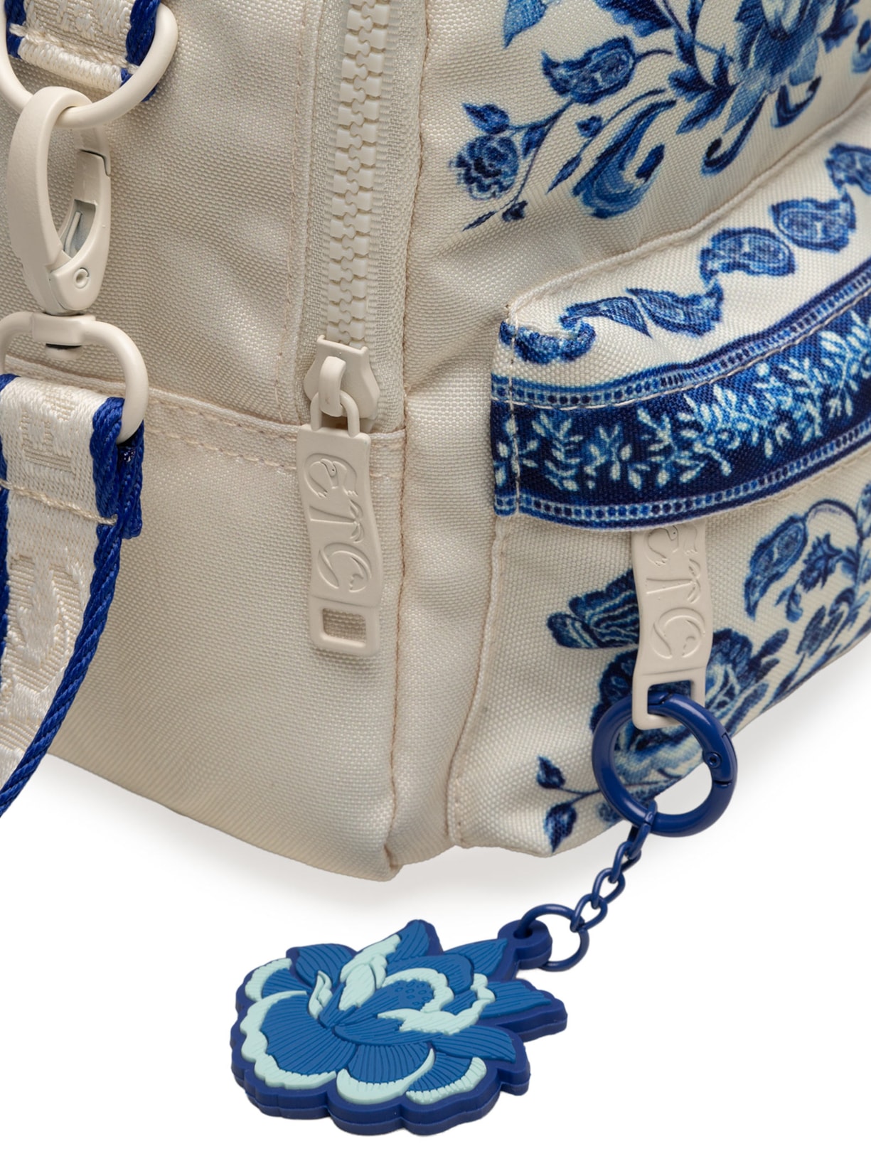 Mochila Feminina Borogodó Porcelanão – Branco Farm Etc