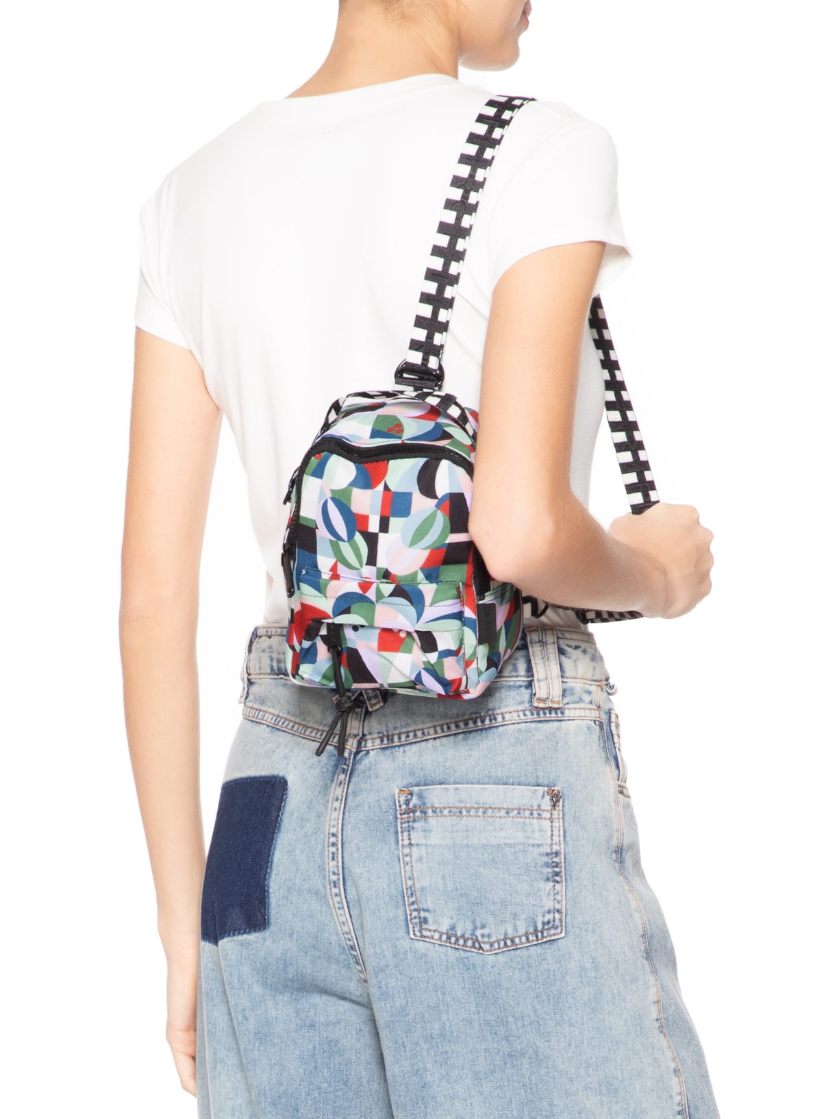 Mochila Feminina Borogodó Recanto Dos Coqueiros M Branco Farm Etc