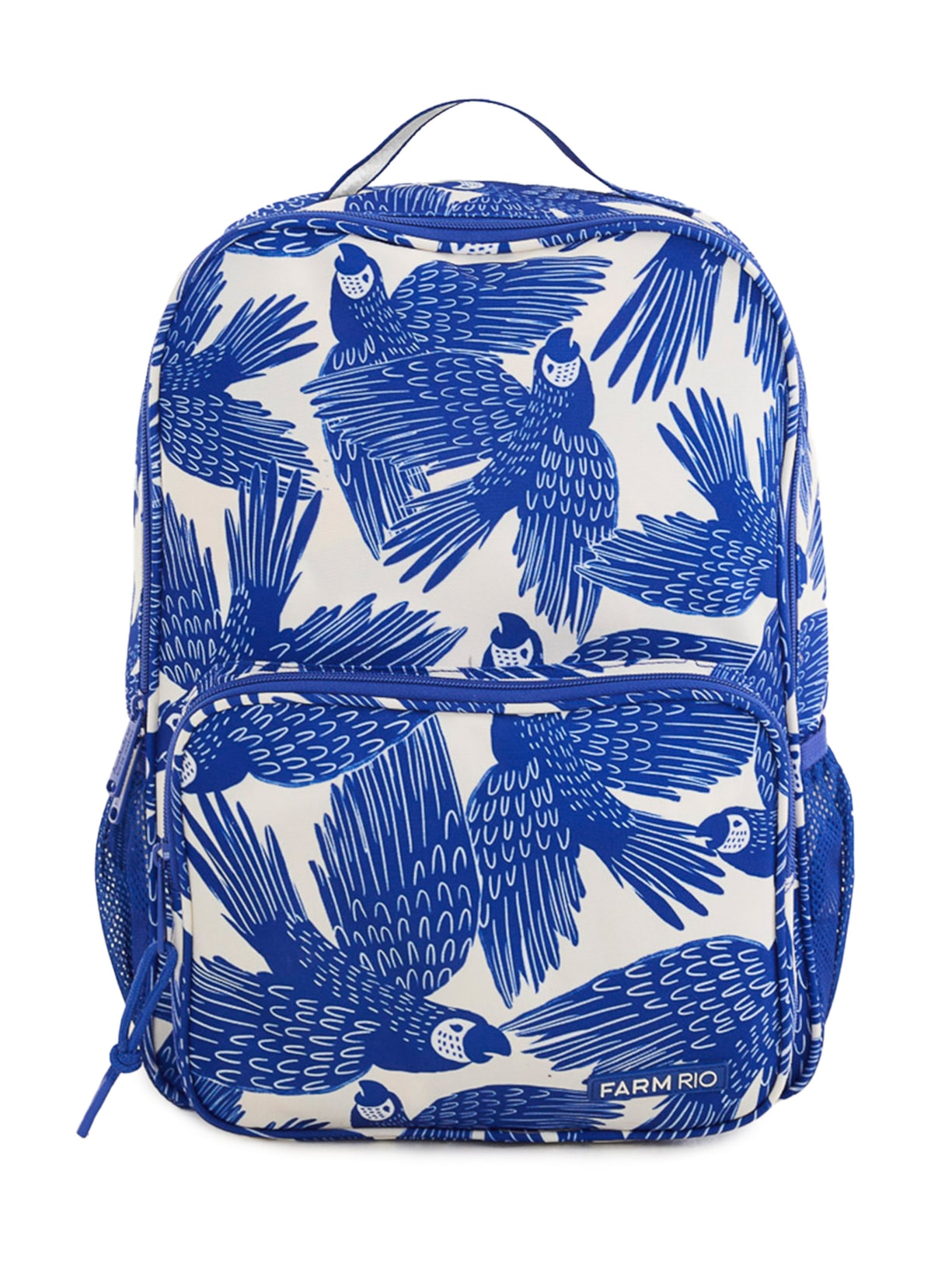 Mochila Feminina Carioca Destino Tropical Azul Farm Etc