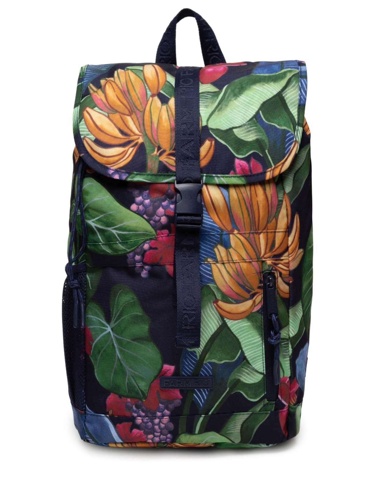 Mochila Feminina Coisa Nossa Banana Uva - Preto