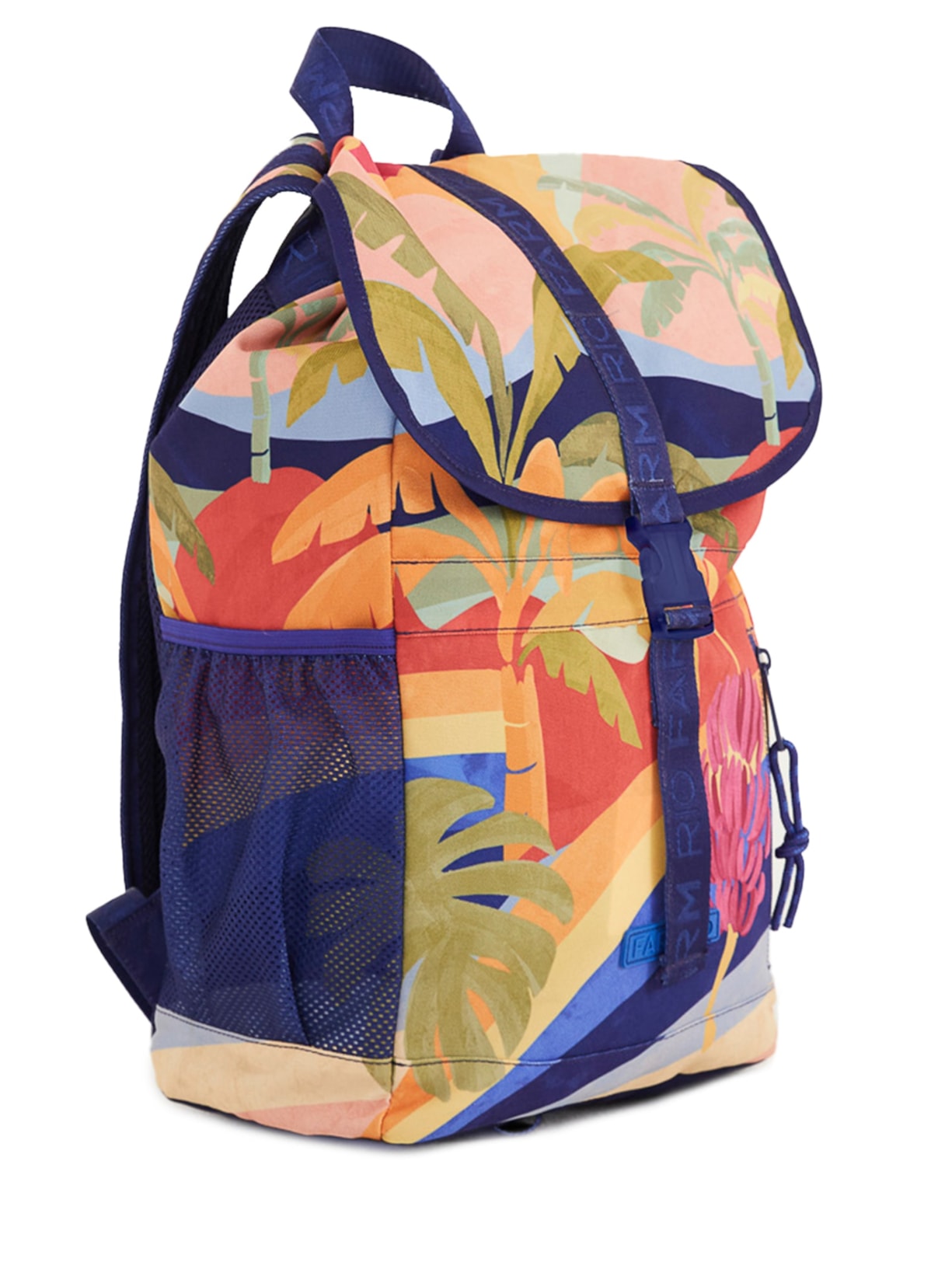 Mochila Feminina Coisa Nossa Brasil De Cor Rosa Farm Etc