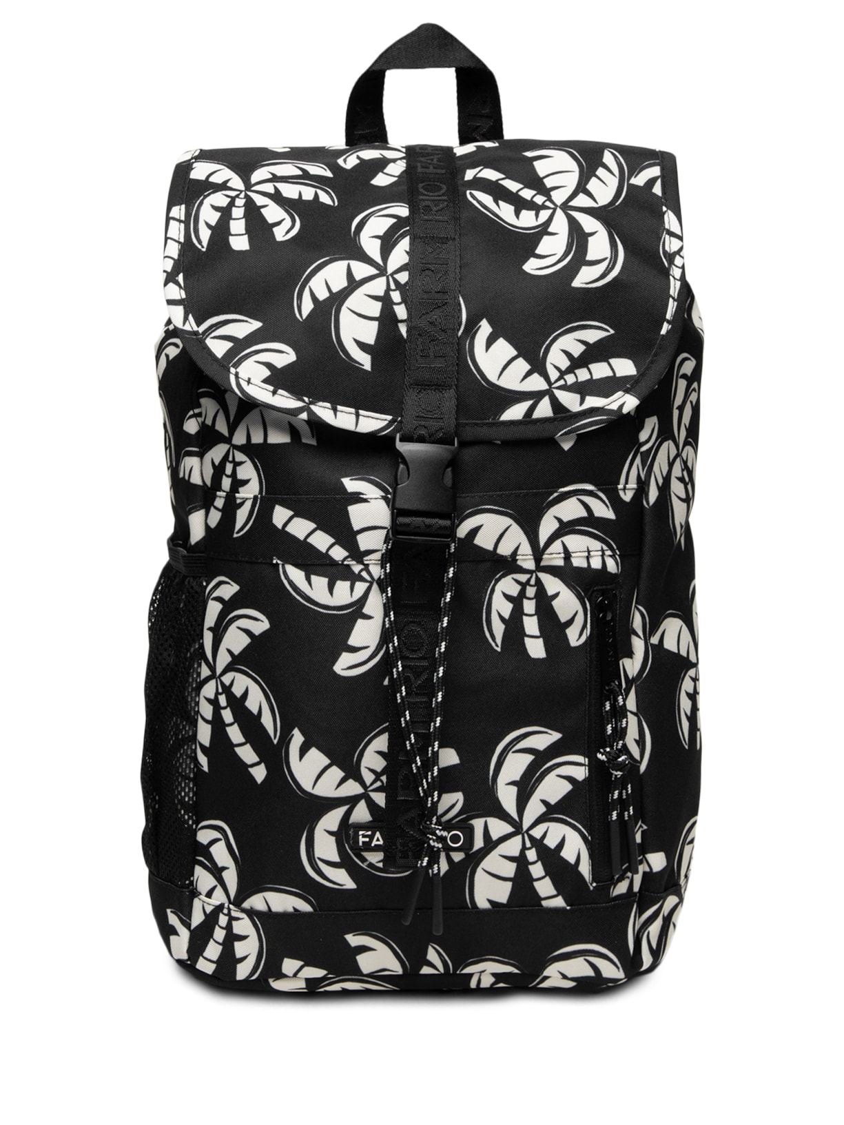 Mochila Feminina Coisa Nossa Coqueirada - Preto