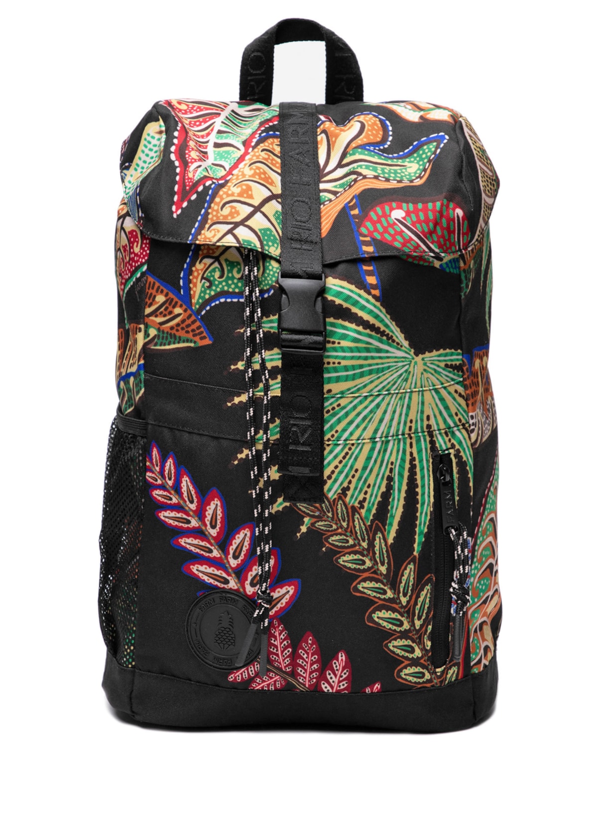 Mochila Feminina Coisa Nossa Folhagem Cool - Preto
