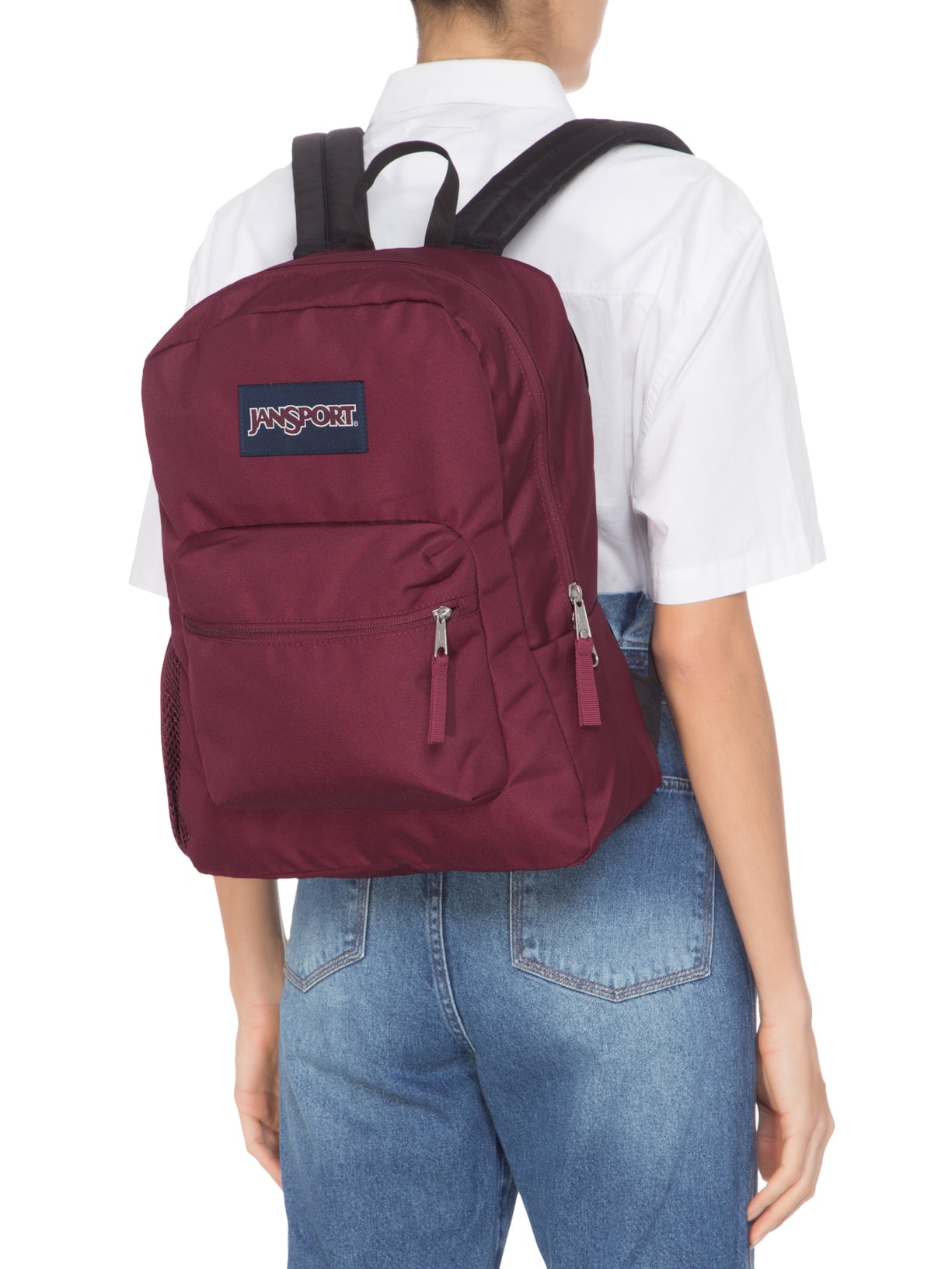 Mochila Feminina Cross Town Vermelho Jansport
