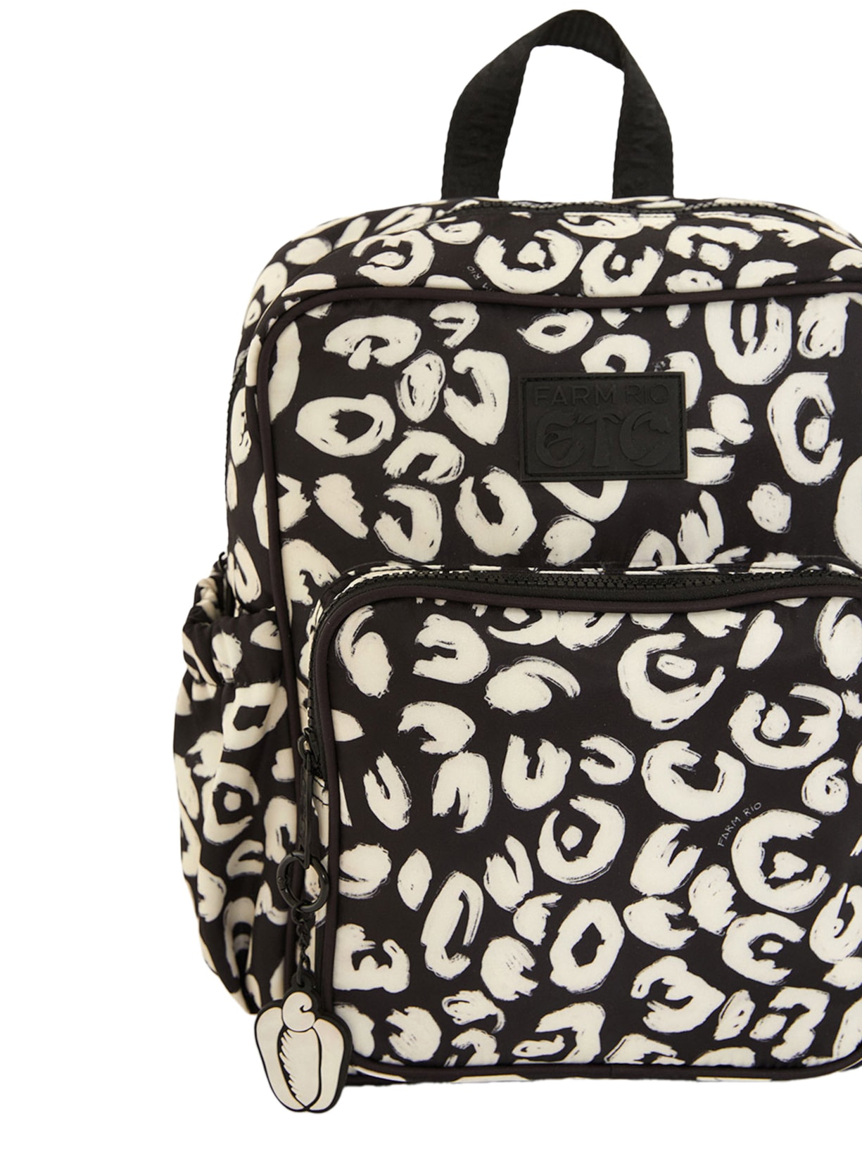 Mochila Feminina Ginga M Onça Decorada Animal Print Farm Etc