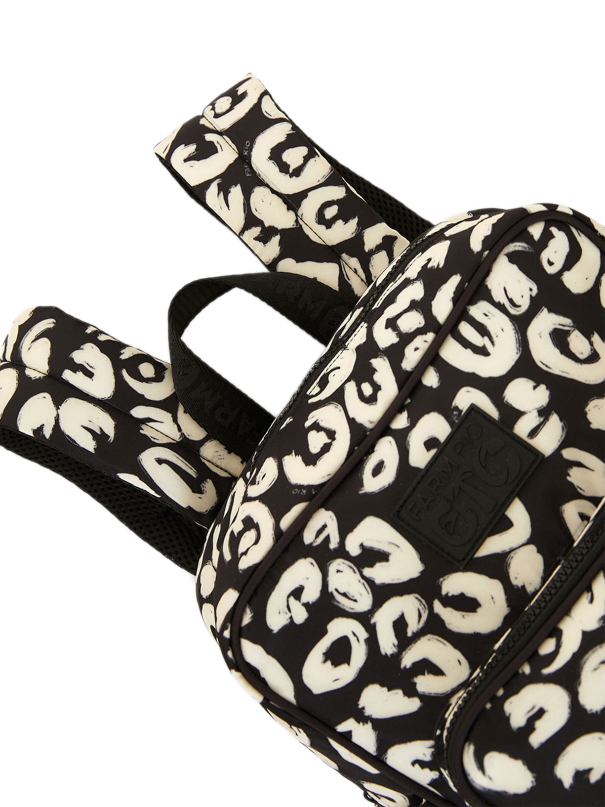 Mochila Feminina Ginga M Onça Decorada Animal Print Farm Etc