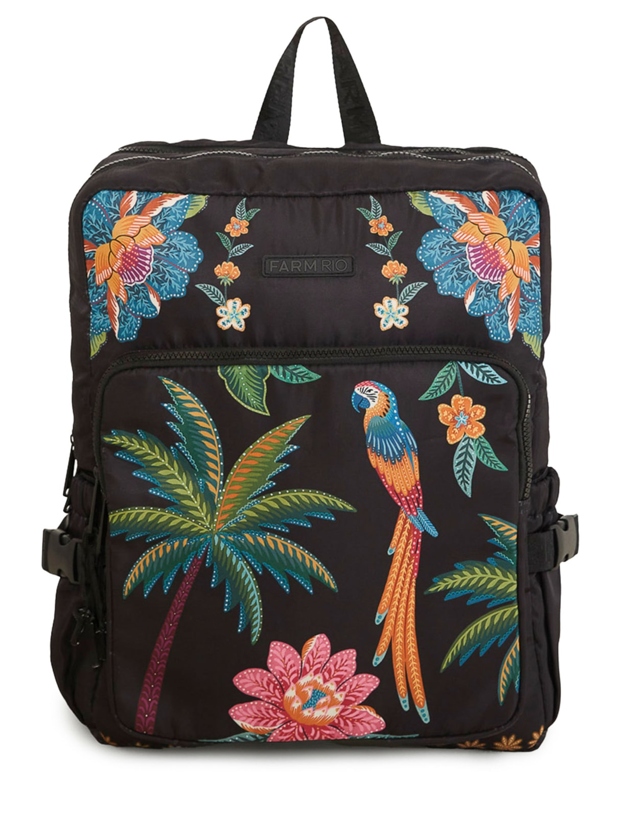 Mochila Feminina Ginga Samba Das Araras - Preto